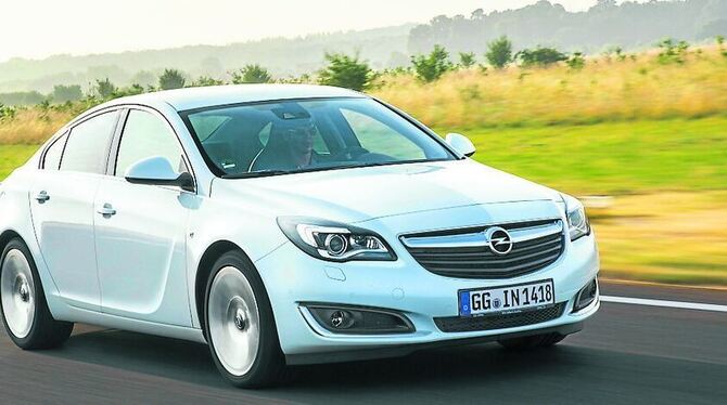Limousine für komfortables Reisen: der Opel Insignia. FOTO: OPEL