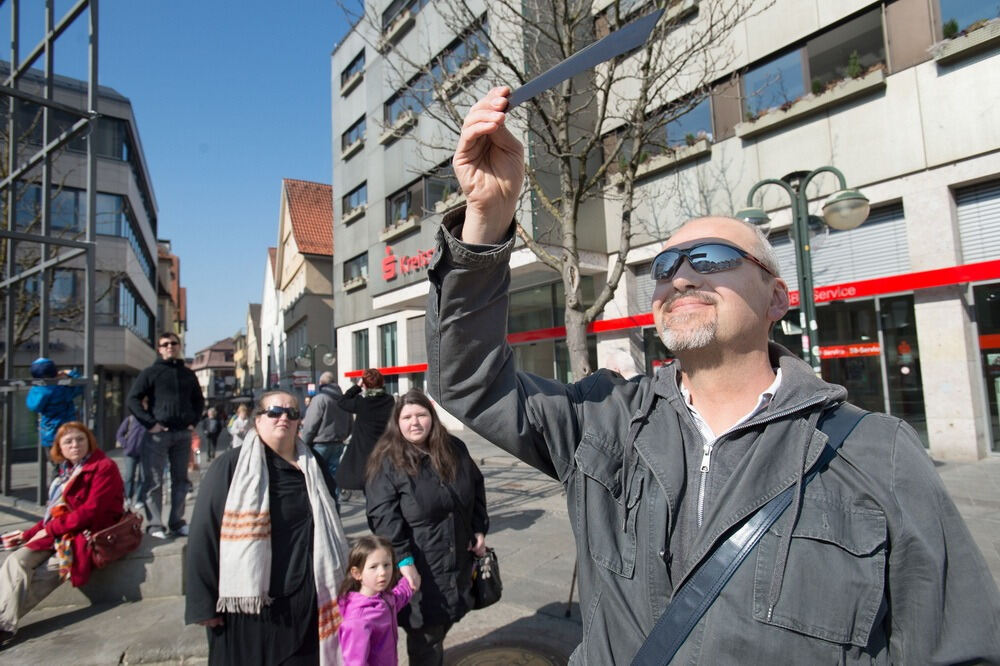 Sonnenfinsternis in Reutlingen