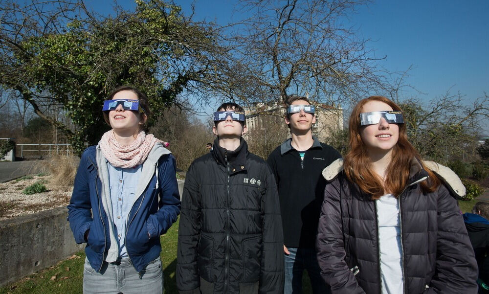 Sonnenfinsternis in Reutlingen