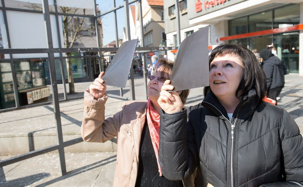 Sonnenfinsternis in Reutlingen