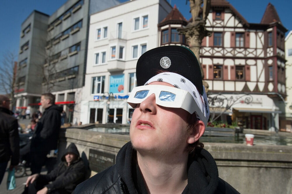 Sonnenfinsternis in Reutlingen
