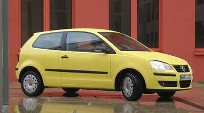 Volkswagens Polo hat auch mit einem neuen Gesicht seine alten Qualitäten behalten - und die bekannten Aufpreisspielchen. Das Gelb im Bild kostet extra Geld. GEA-FOTO: ZENKE