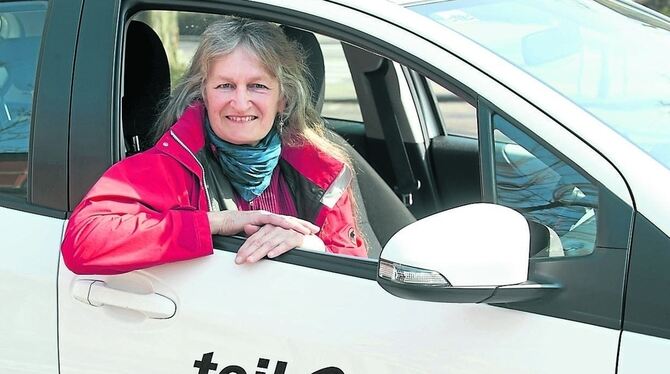 Mobilität auf Abruf: Gudrun Mehlo ist seit 1999 Mitglied bei Teilauto und findet Carsharing eine »Supersache«.