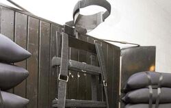 Blick in die Hinrichtungskammer des Utah State Prison. Foto: Trent Nelsen/Archiv