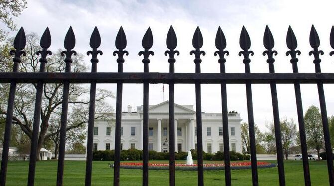 Das Weiße Haus in Washington D.C. - Sitz des US-Präsidenten. Foto: Arno Burgi