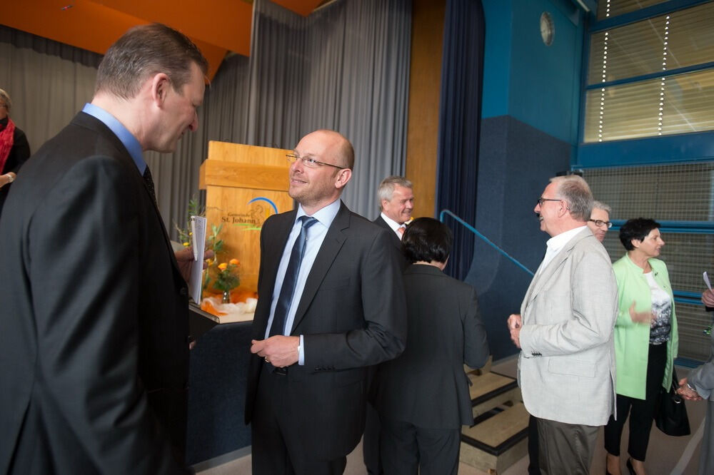St. Johann: Abschied von Bürgermeister Eberhard Wolf