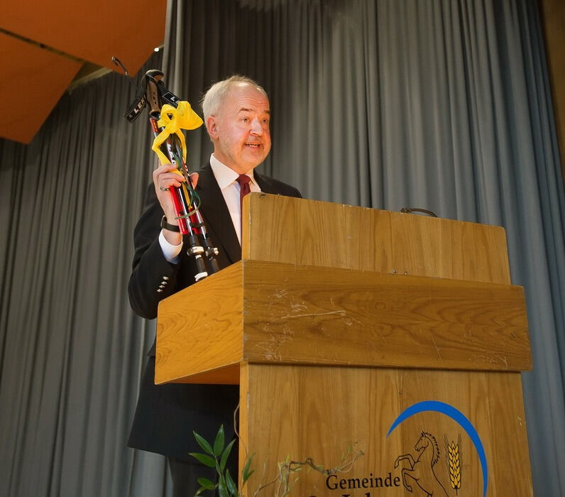St. Johann: Abschied von Bürgermeister Eberhard Wolf