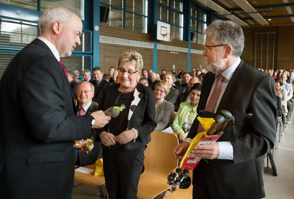 St. Johann: Abschied von Bürgermeister Eberhard Wolf