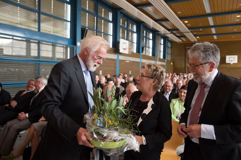 St. Johann: Abschied von Bürgermeister Eberhard Wolf