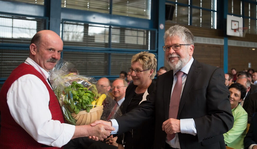 St. Johann: Abschied von Bürgermeister Eberhard Wolf