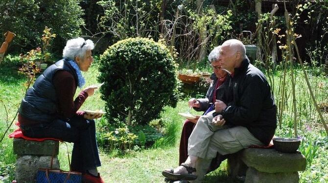 Idyllischer Rückzugsort für Naturliebhaber mitten im Stadtgebiet von Mössingen: der Garten des Ehepaars Gaebele neben dem alten