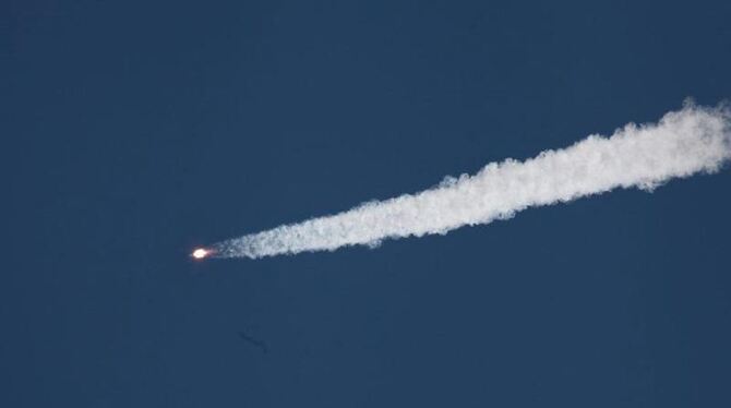 Start des russischen Progress-Raumfrachters am 28. April: Der unbemannte Fracter reagiert nicht mehr auf Funksignale. Foto: R
