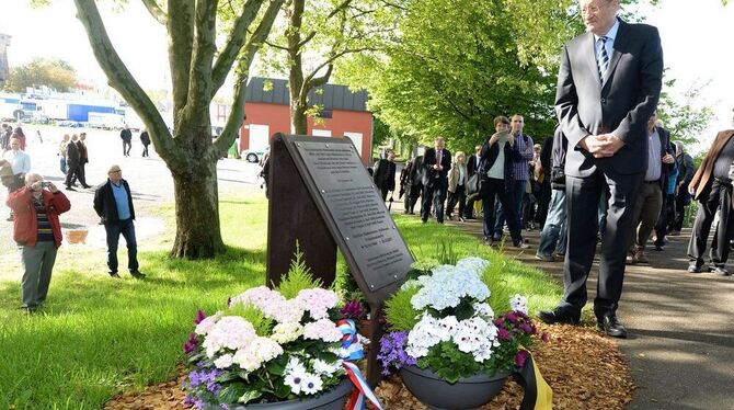 Wolfgang Drexler (SPD, rechts), der Vorsitzende des Untersuchungsausschusses »Rechtsterrorismus/NSU BW« des Landtags von Baden-W