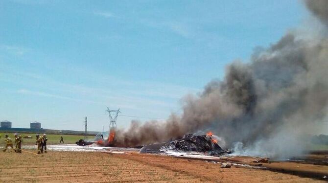 Der Testflug dauert nur Minuten, dann zerschellt der neue A400M auf einem Feld in Südspanien. Nach dem Unglück mit vier Toten