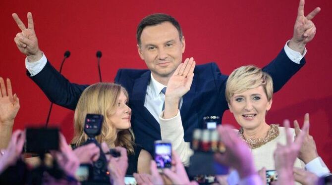 Der Nationalkonservative Duda wird neuer Präsident Polens. Foto: Jacek Turczyk