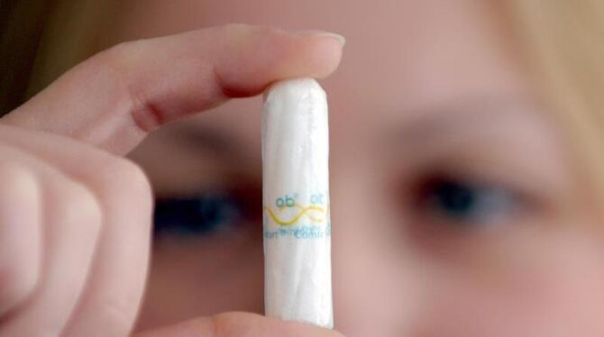Ein Tampon.