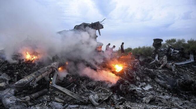 MH17-Trümmer: Nach einem Bericht der investigativen Plattform Bellingcat sind die Satellitenaufnahmen, die Moskau als Beweis