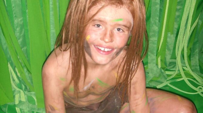 Schon als junger Tarzan feierte der zwölfjährige Hannes Nedele große Erfolge im Fach Musical. FOTO: PR