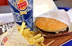 Fastfood von Burger King.