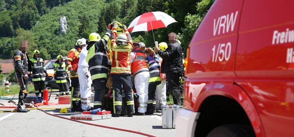 Unfall mit Dreirad-Motorrad im Lautertal