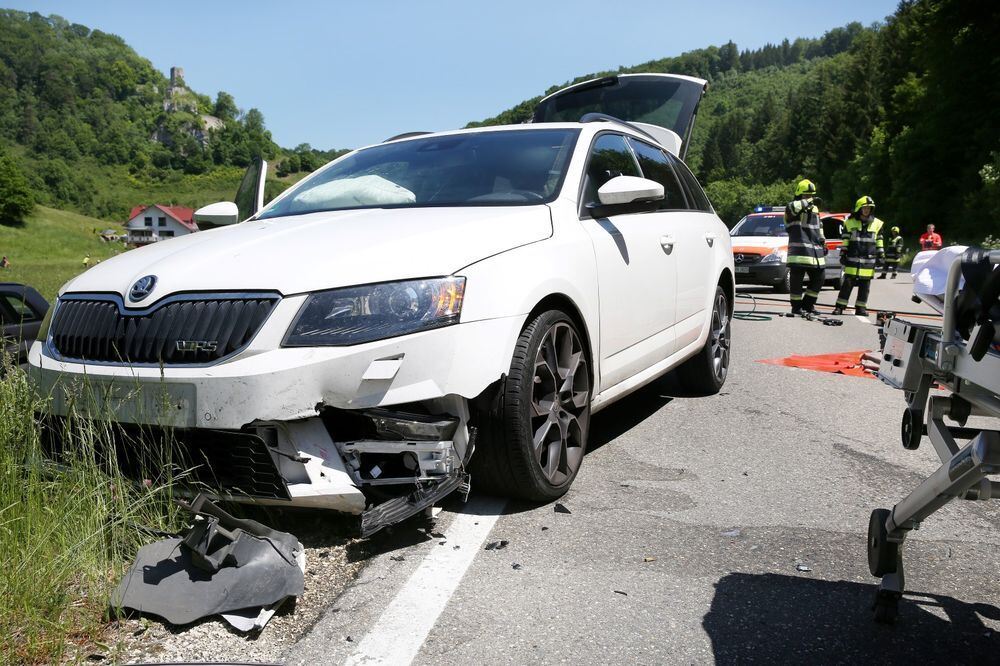 Unfall mit Dreirad-Motorrad im Lautertal