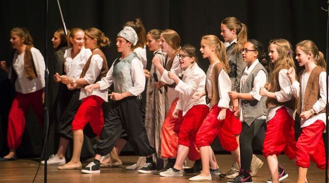 Lust auf mehr weckten die Szenen aus dem Musical »Das Gold der Inkas«. FOTOS: TRINKHAUS Lust auf mehr weckten die Szenen aus dem Musical »Das Gold der Inkas«. FOTOS: TRINKHAUS