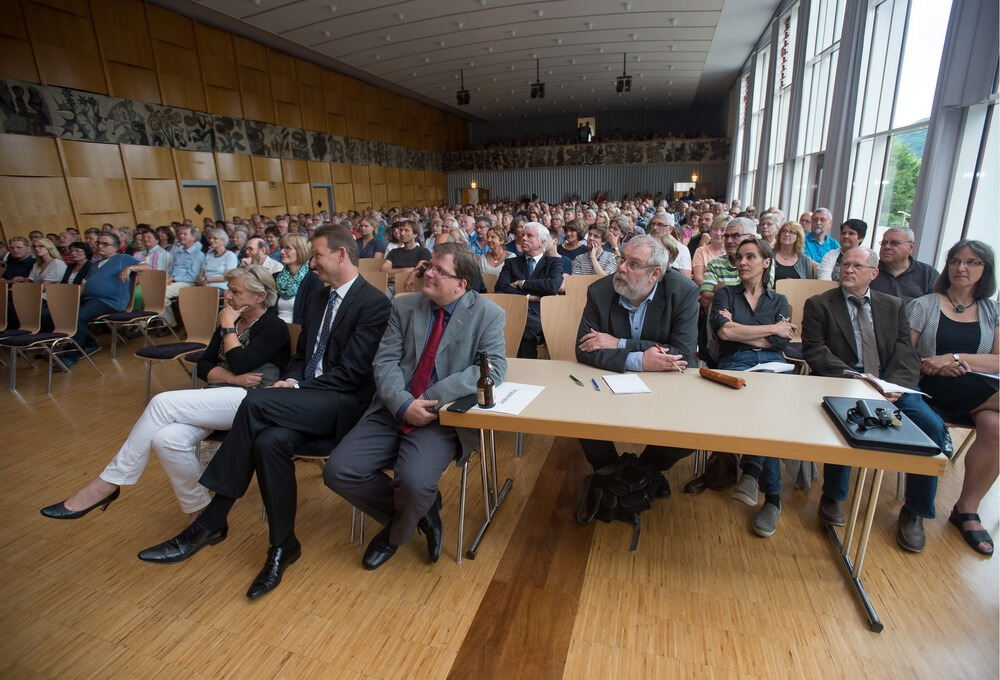 GEA-Wahlpodium Bürgermeisterwahl Eningen 2015
