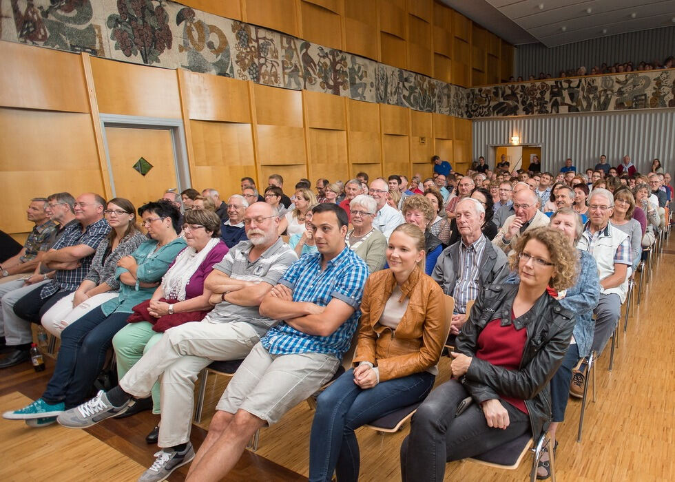GEA-Wahlpodium Bürgermeisterwahl Eningen 2015