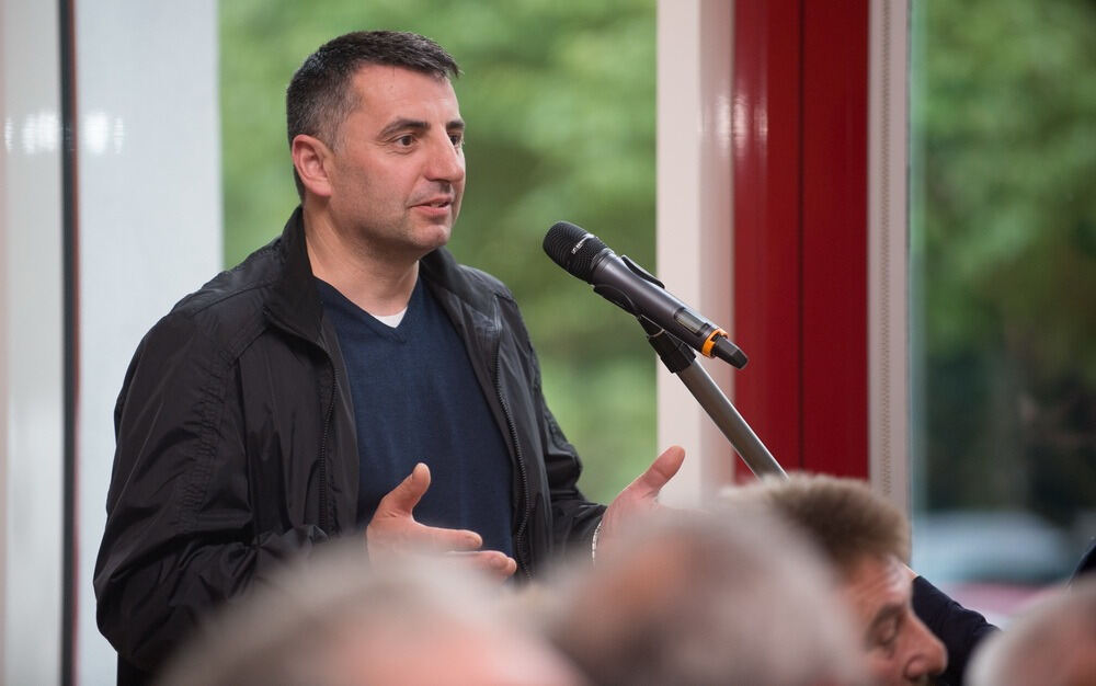 GEA-Wahlpodium Bürgermeisterwahl Eningen 2015