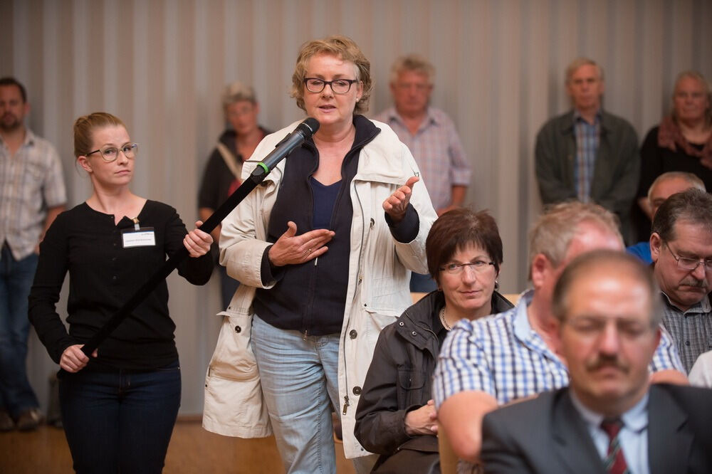 GEA-Wahlpodium Bürgermeisterwahl Eningen 2015