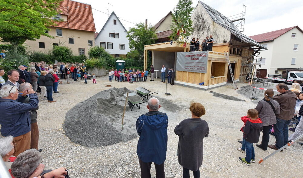 Richtfest Kulturscheune Oferdingen 2015