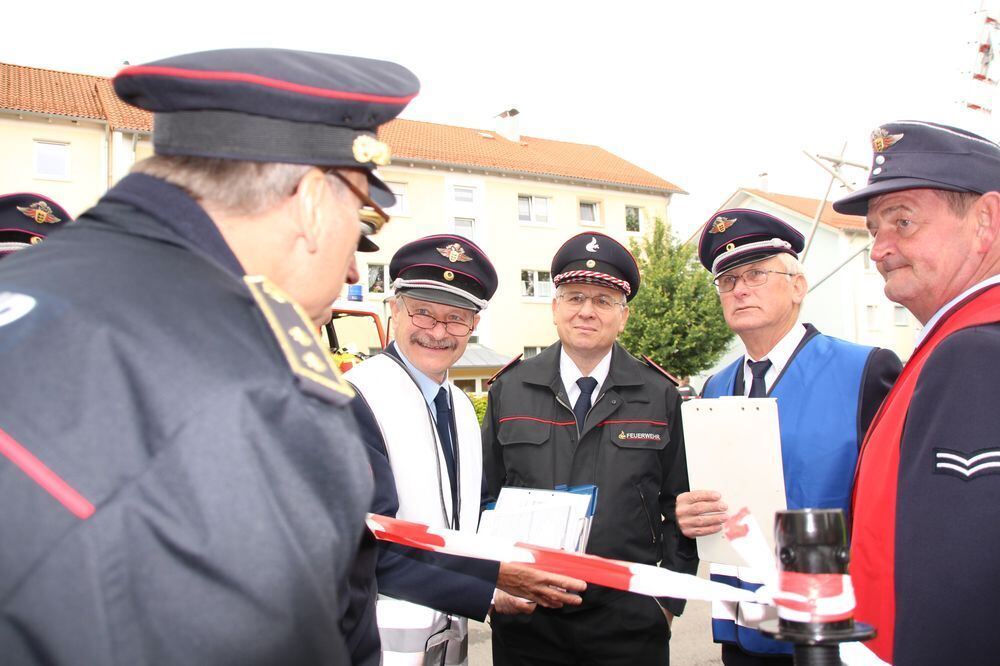 Abnahme Leistungsabzeichen Feuerwehr Münsingen 2015