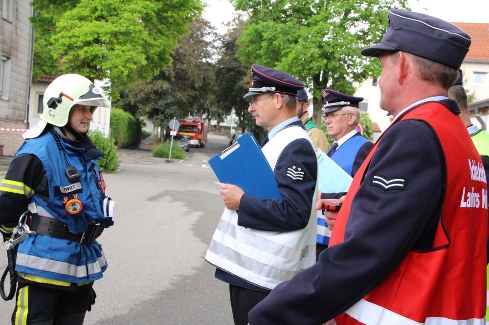 Abnahme Leistungsabzeichen Feuerwehr Münsingen 2015