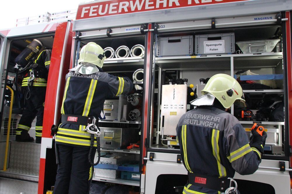 Abnahme Leistungsabzeichen Feuerwehr Münsingen 2015