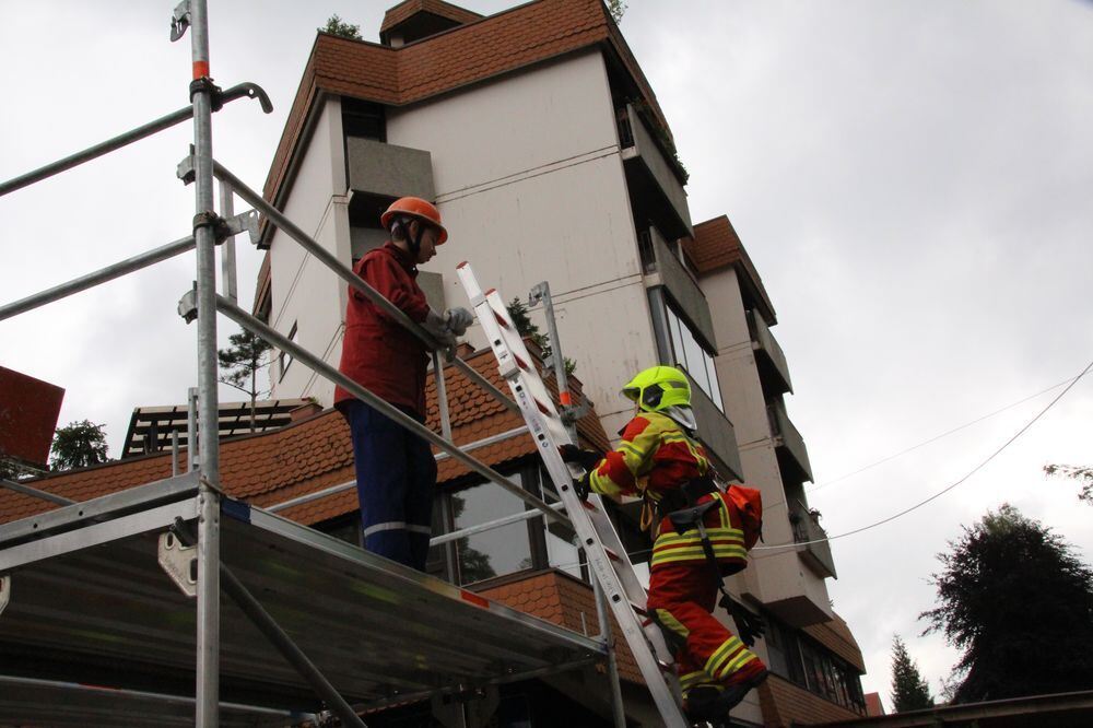 Abnahme Leistungsabzeichen Feuerwehr Münsingen 2015