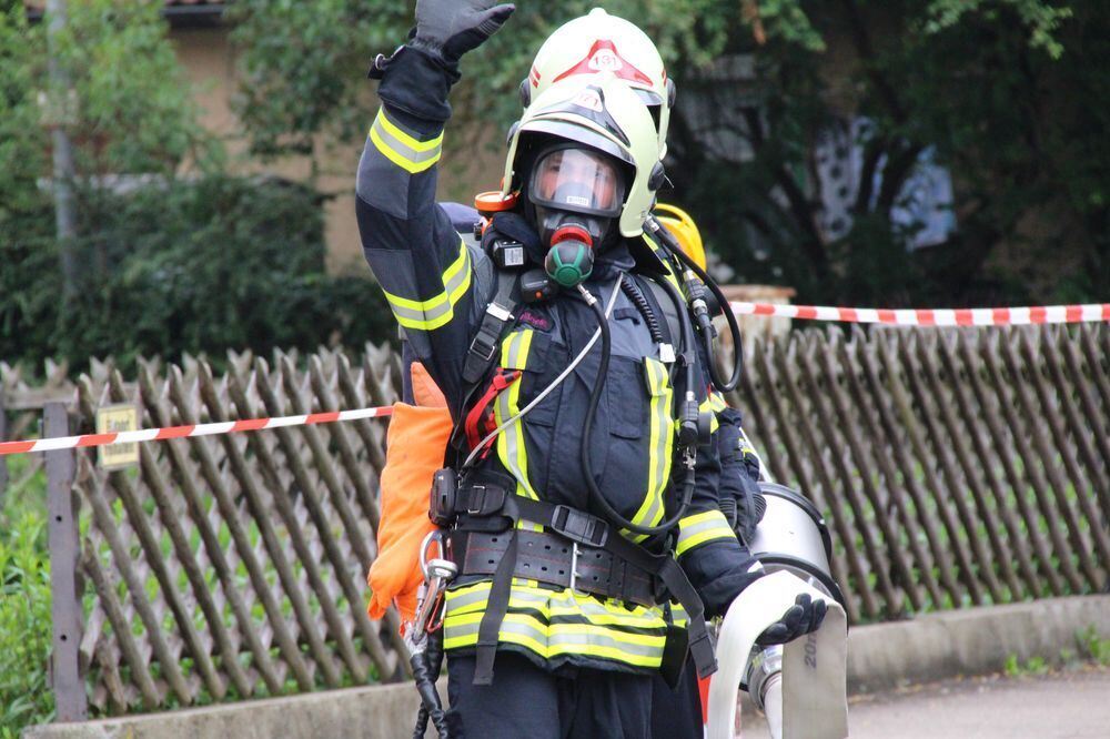 Abnahme Leistungsabzeichen Feuerwehr Münsingen 2015
