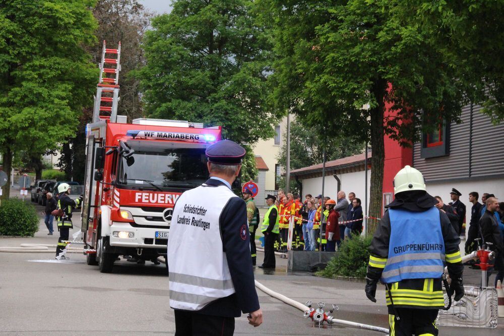 Abnahme Leistungsabzeichen Feuerwehr Münsingen 2015