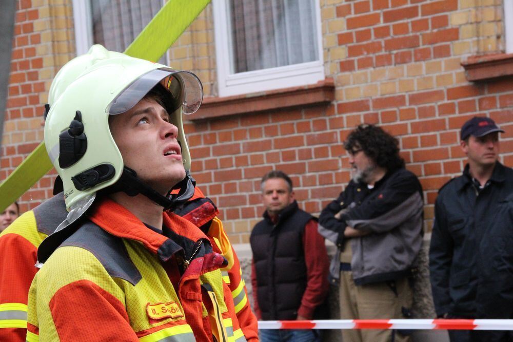 Abnahme Leistungsabzeichen Feuerwehr Münsingen 2015