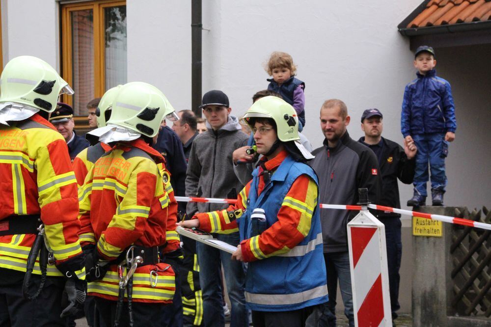 Abnahme Leistungsabzeichen Feuerwehr Münsingen 2015