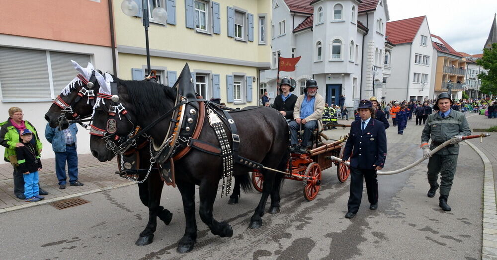 Kreisfeuerwehrtag Münsingen 2015