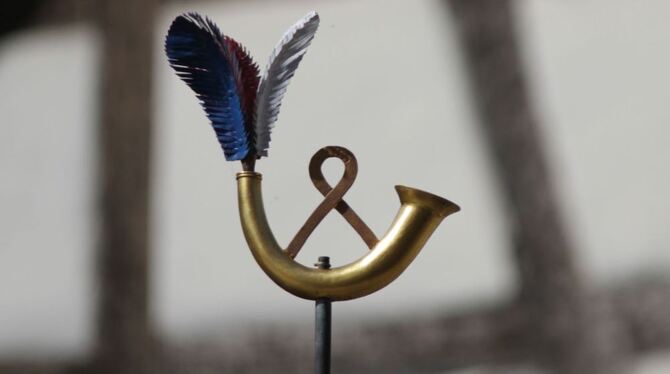 Das Uracher Hifthorn. GEA-FOTO: FINK