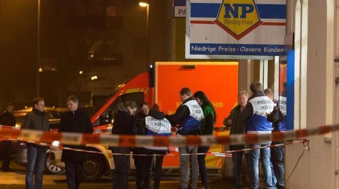 Bei einem Überfall auf einen Supermarkt in Hannover wurde im Dezember 2014 ein Mann erschossen. Foto: FRM