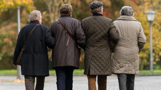 Die Renten steigen, doch die Rentenversicherung warnt: Ein Ende der guten Lage sei absehbar. Foto: Patrick Seeger