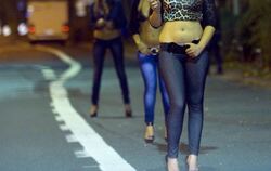 Prostituierte auf dem Straßenstrich