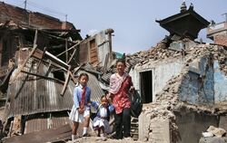 Ein gewaltiges Erdbeben hat Ende April in Nepal, einem der ärmsten Länder der Welt, schwerste Schäden angerichtet. Mit einem Spe
