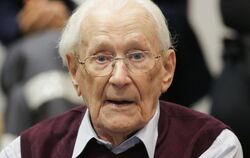 Der 94-Jährige Oskar Gröning hatte im Prozess seine Beteiligung und moralische Mitschuld am Holocaust eingeräumt. Foto: Axel 