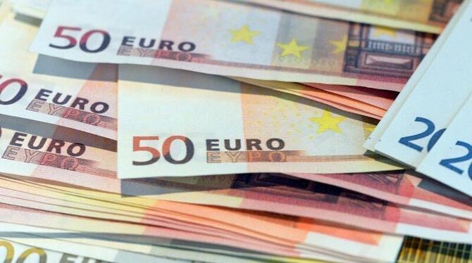 Sehen ziemlich echt aus: falsche Euro-Noten. Foto: Federico Gambarini