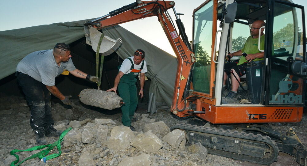 Bombenentschärfung in Tübingen