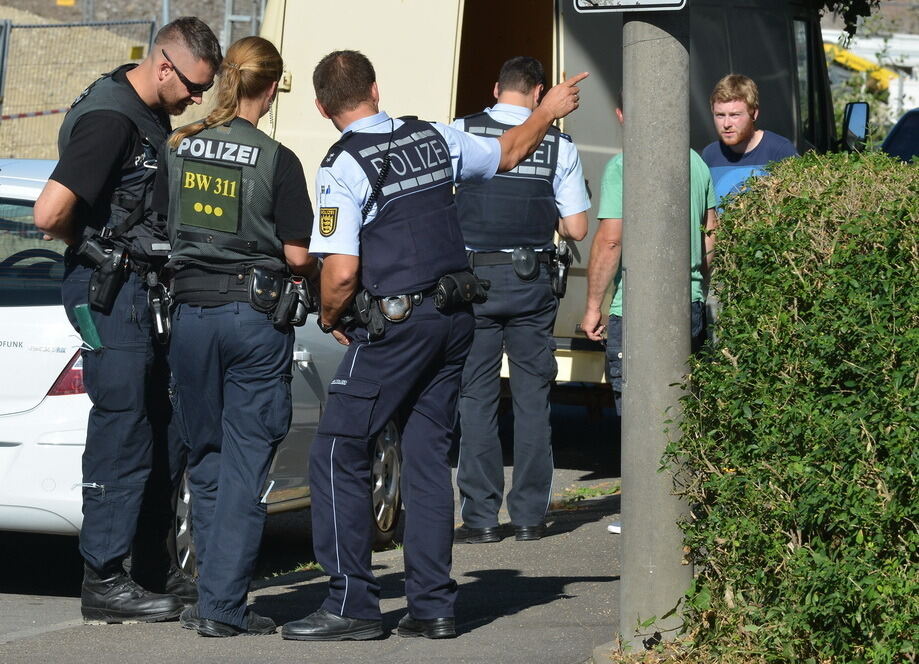 Bombenentschärfung in Tübingen