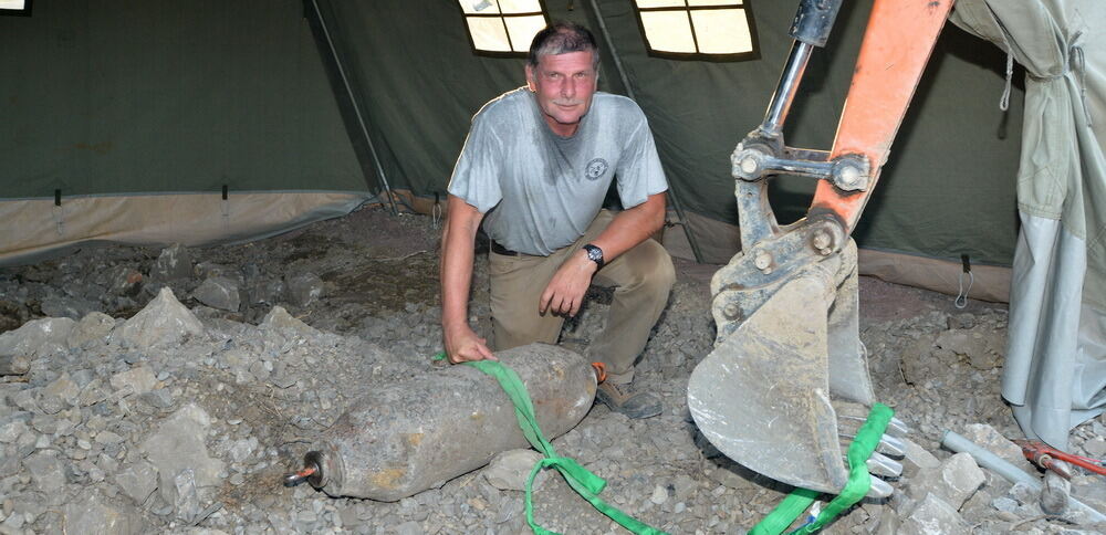 Bombenentschärfung in Tübingen